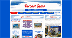 Desktop Screenshot of diecastgems.com
